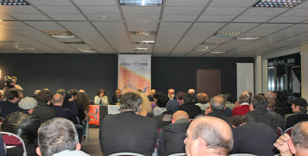 Corsica Libera rencontre ses sympathisants à Ajaccio,entre préparation de l’assemblée générale et élections municipales