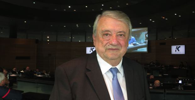 Paul Peraldi, conseiller général du canton de Vezzani et rapporteur de la commission des finances, de l´économie et de l´administration générale.
