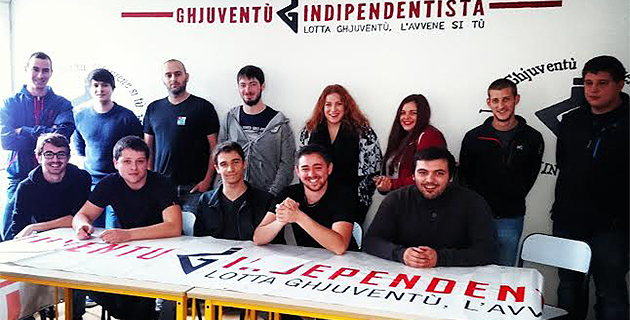 Ghjuventù Indipendentista : "U Populu corsu camperà" mot d'ordre de la manifestation du 3 Décembre à Corte