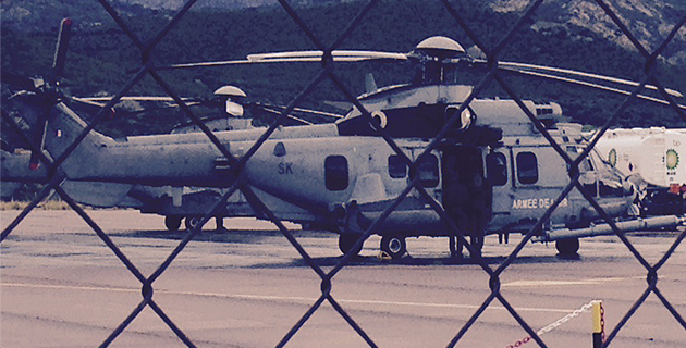 Visite-éclair du ministre de la Défense à Calvi