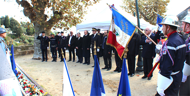 Le Sdis de Haute-Corse fête Sainte Barbe à Lucciana