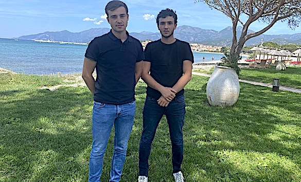 Alexandre et Anthony Poli, plus jeunes vignerons de Corse