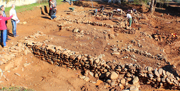 Le site d'I Palazzi sur les hauteurs de Venzolasca
