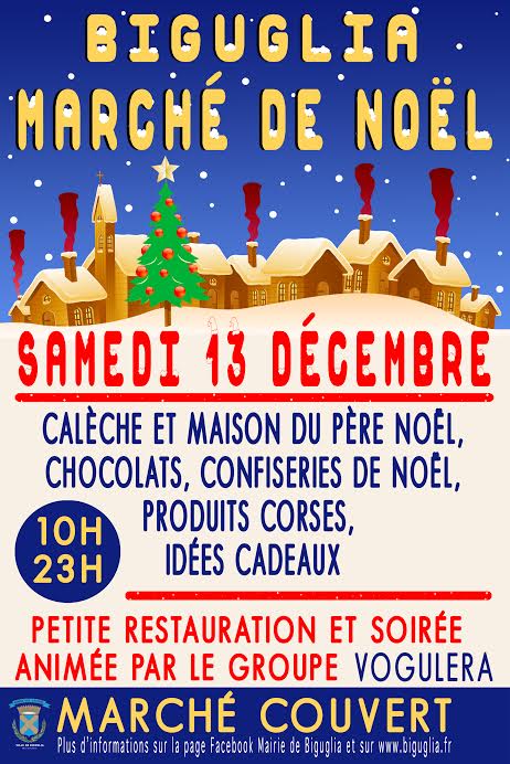 Biguglia : Samedi le marché de Noël de la municipalité