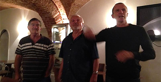 Roland Battistini, Charles Colonna et Thomas Brunelli