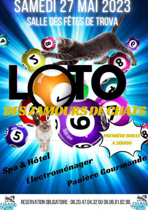 Un Loto au profit des chats abandonnés à Trova