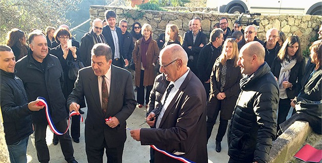 Le relais de services publics des 5 Pieve inaugurés à Pietralba