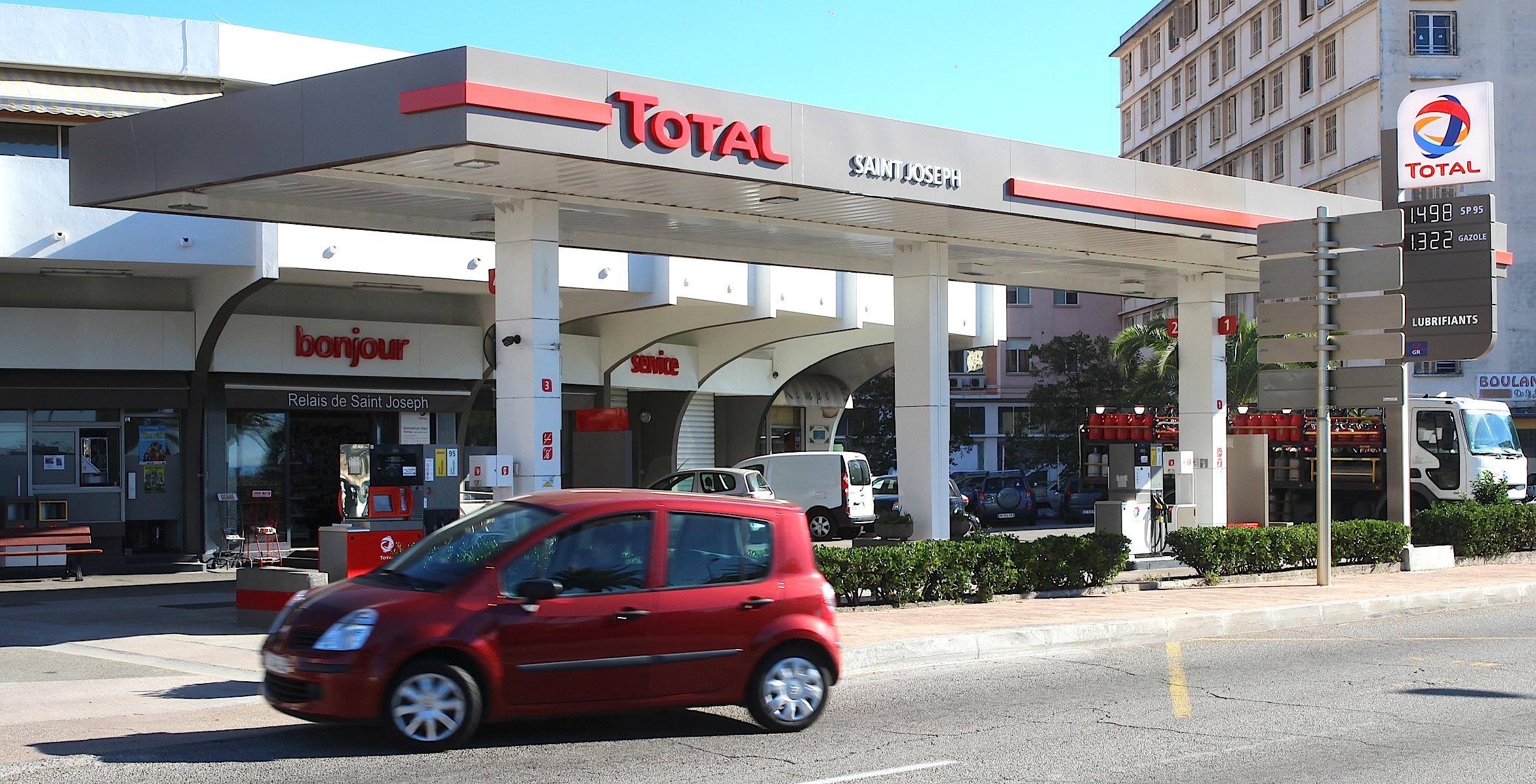 Total : L'Excellium diesel en avant-première mondiale en Corse