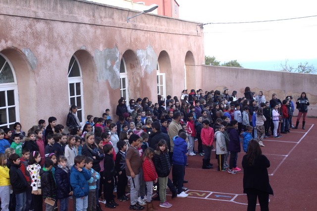 A l'école Loviconi de Calvi