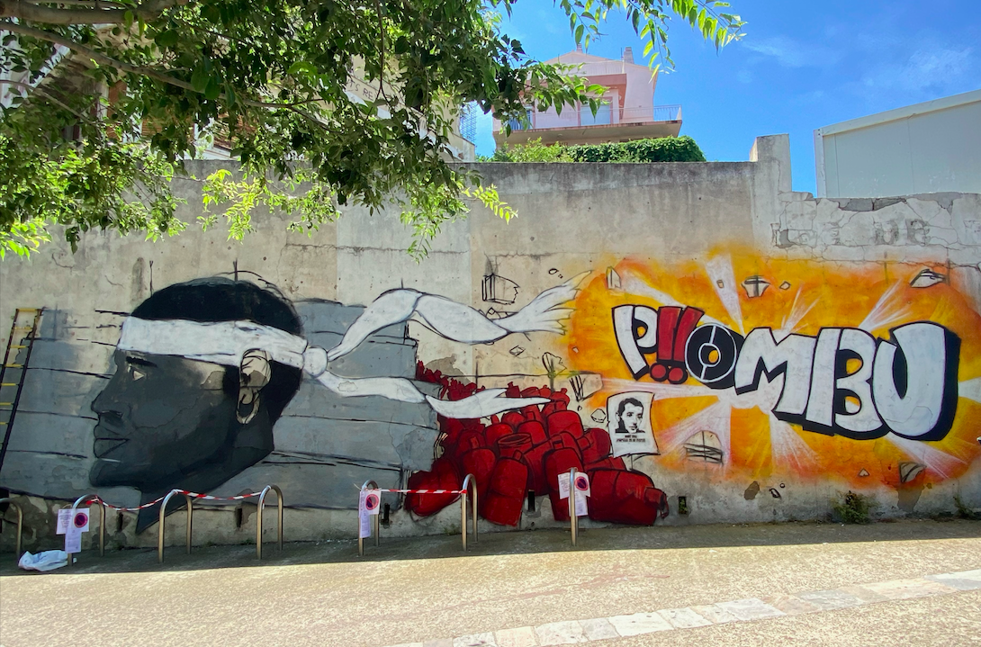 La municipalité de Bastia, la galerie Joal et PIOMBU ont permis la réalisation d'une belle œuvre d’art dans le centre-ville de Bastia, placée sous le signe de la collaboration et de la culture corse.