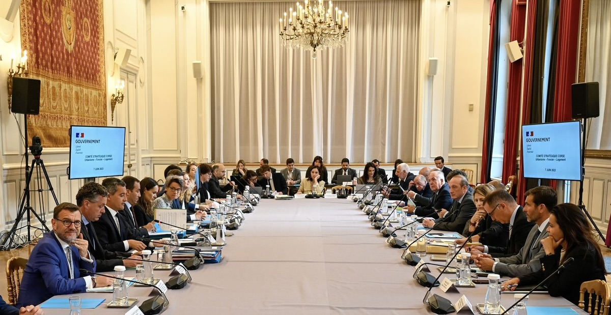 Le quatrième réunion du Comité stratégique sur l’avenir de la Corse, instance de négociation entre la Corse et Paris, s’est tenue le 7 juin au ministère de l’Intérieur.