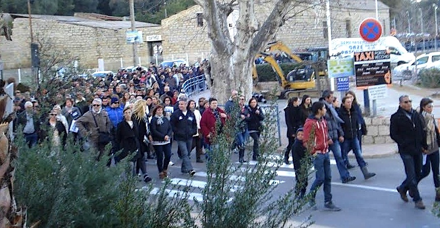 3 000 personnes à Porto-Vecchio