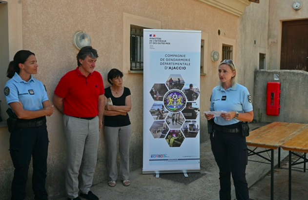 A Pietrosella, la gendarmerie inaugure une nouvelle salle "Mélanie" pour libérer la parole des enfants