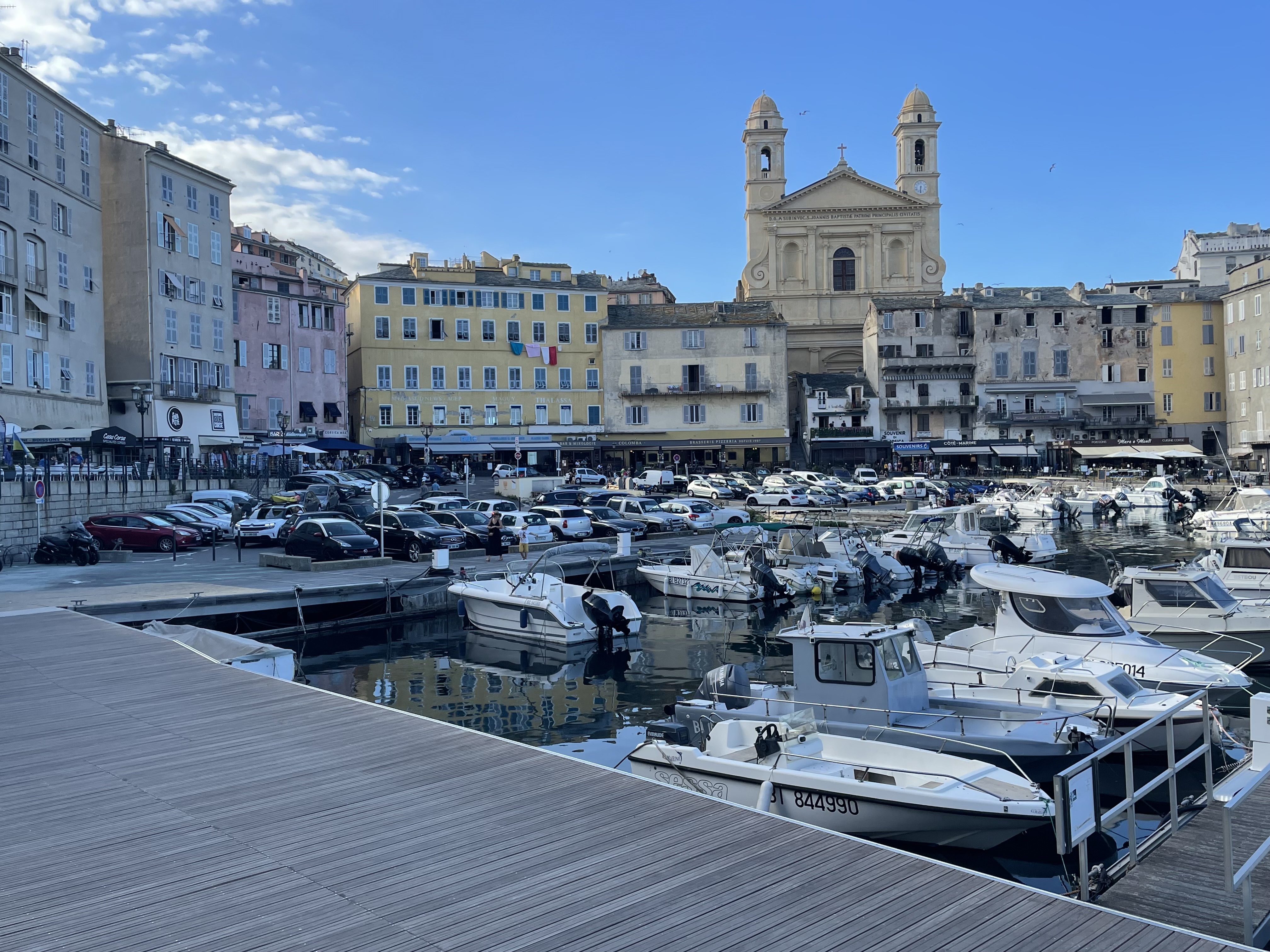 Le parking Pouillon et la partie nord des quais du Vieux-Port de Bastia, prochaines étapes des travaux.