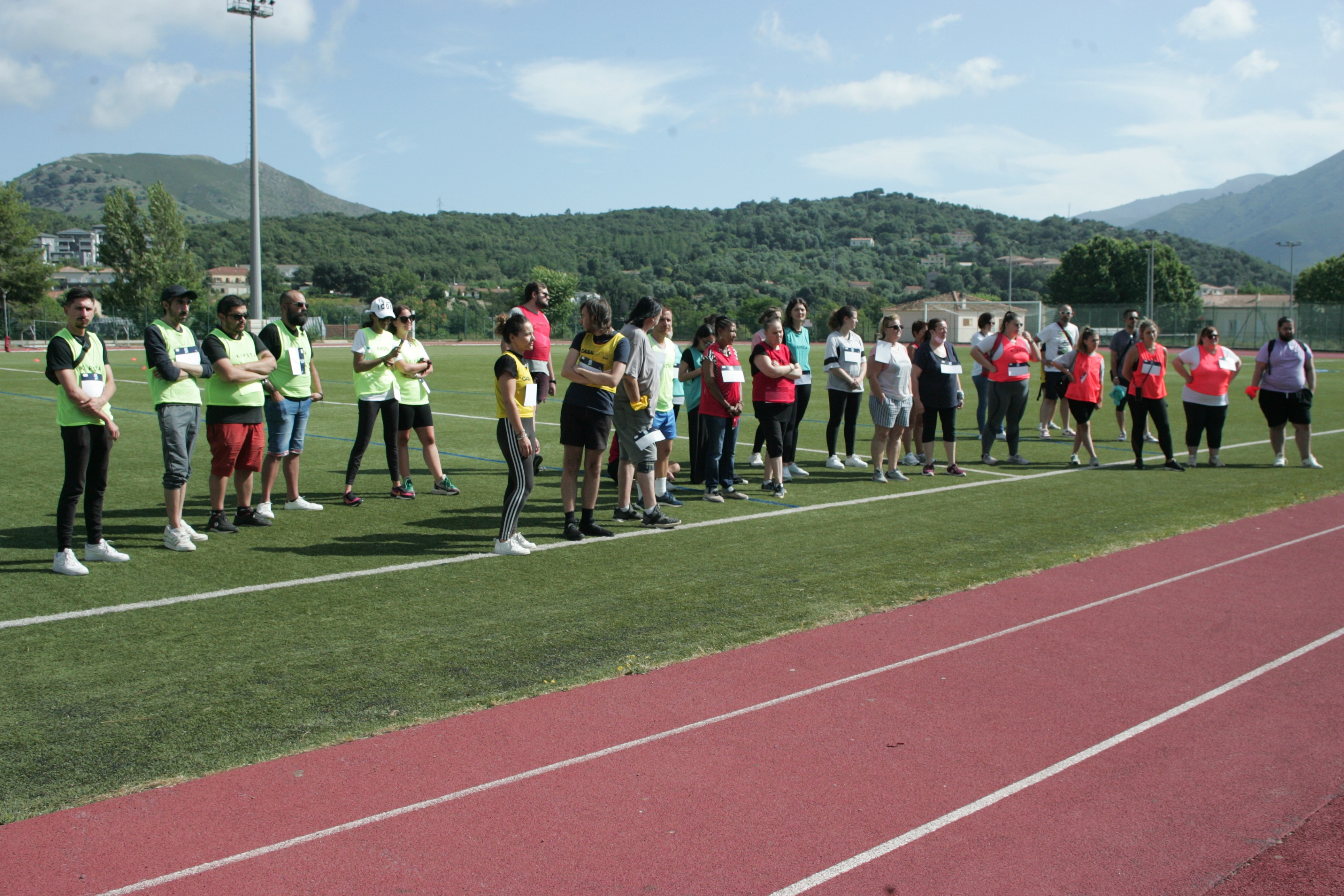 A Corte, des rencontres pour l'emploi autour de l'athlétisme (Photos et vidéo Mario Grazi)