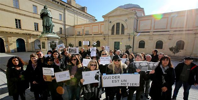 Menaces sur la profession des guides-conférenciers : Mobilisation à Ajaccio