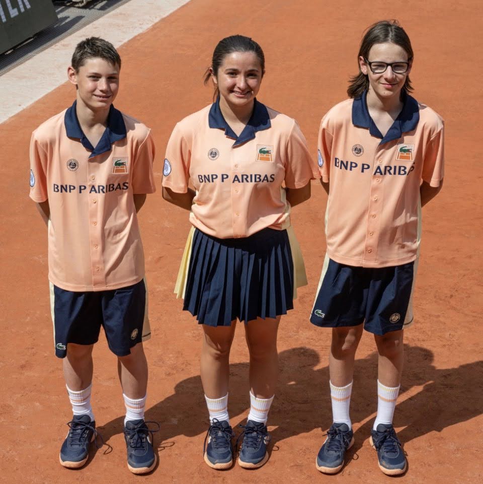 Nolan Mathiot (à gauche), Paola Geronimi (au centre) et Baptiste Ferrandi (à droite)