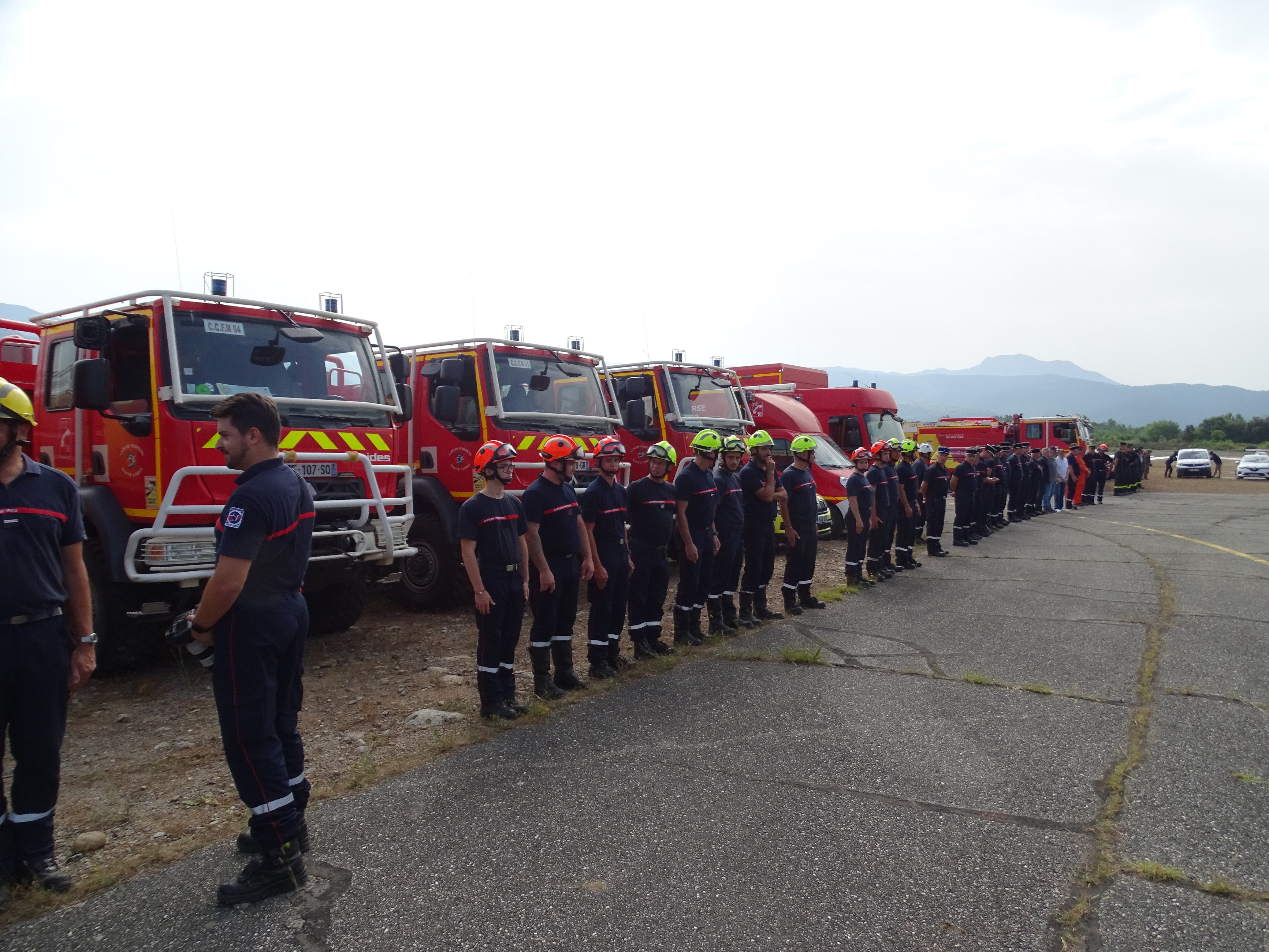 Corte : le dispositif de lutte contre les feux de forêt de Haute-Corse opérationnel