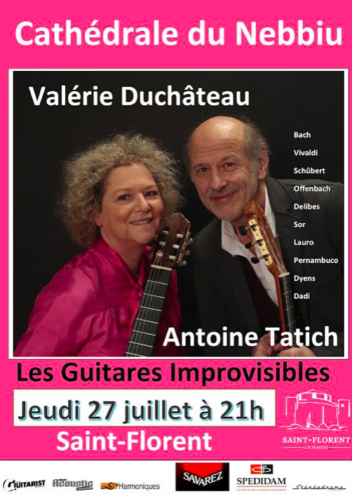 Un concert de guitares classique à Saint-Florent ce 27 juillet