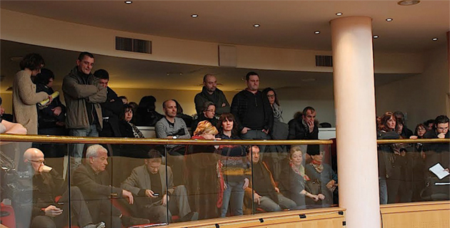 Les agents de l’Assemblée de Corse manifestent : Non au déplacement vers Sarrola