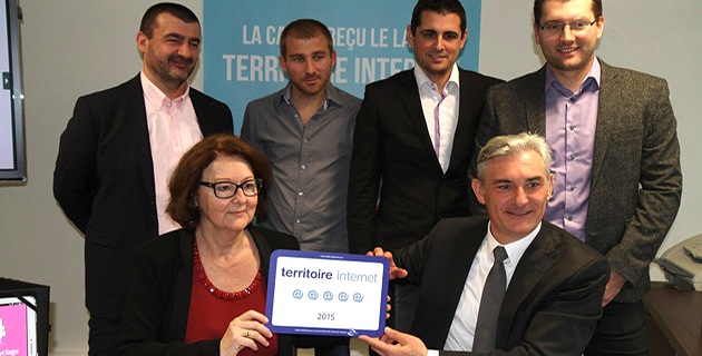 La CAPA obtient la plus haute récompense au "Label Territoires Villes et Village Internet"