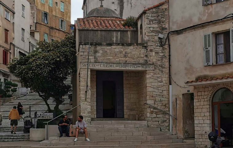 L’église Saint-Erasme de Bonifacio© Romual Casier Architecte du patrimoine