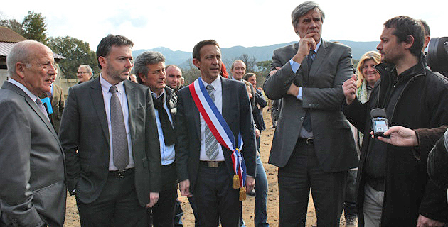 Stéphane Le Foll achève sa visite en Corse-du-Sud