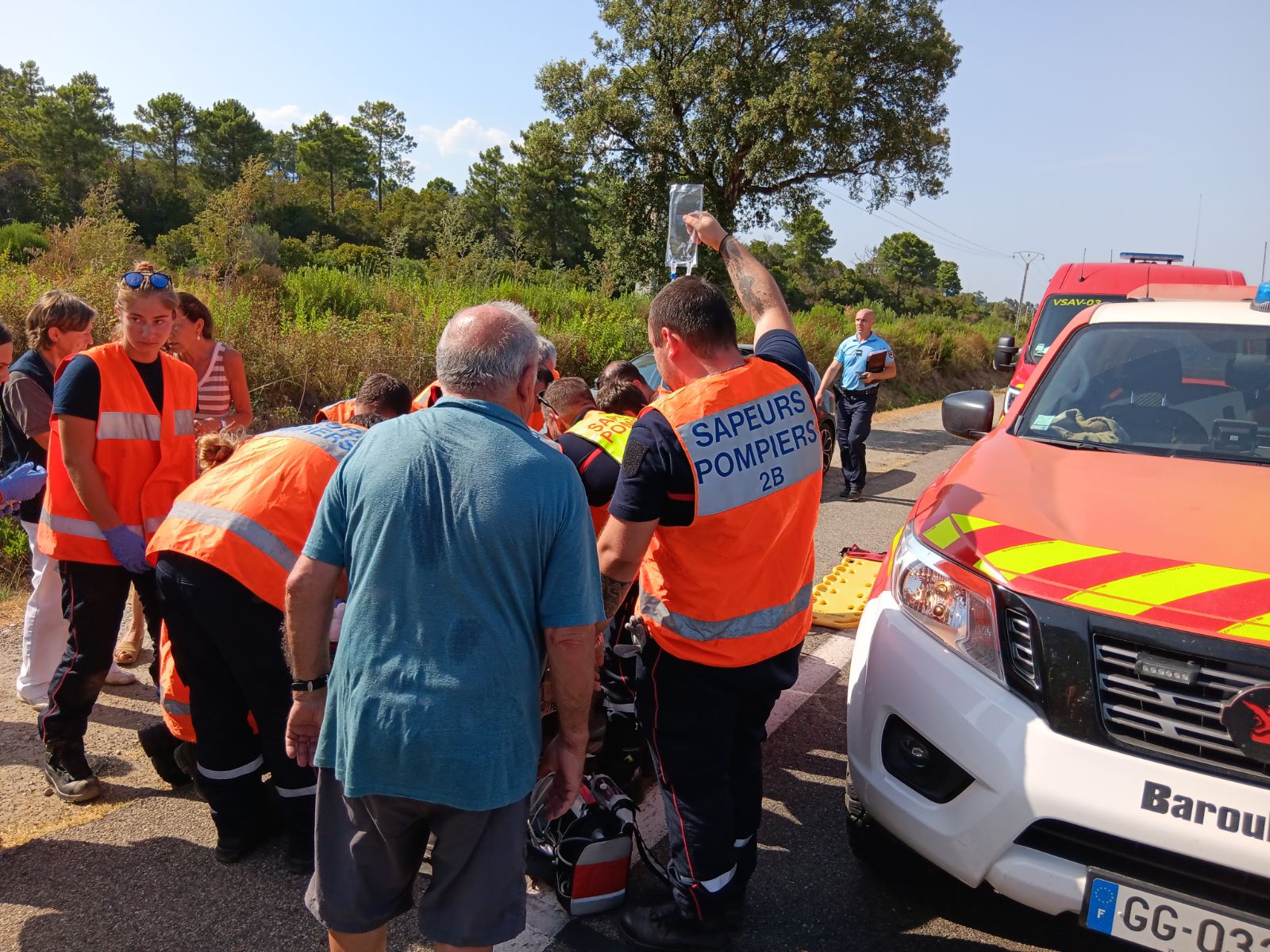Solaro : auto contre moto, deux blessés dont un dans un état grave