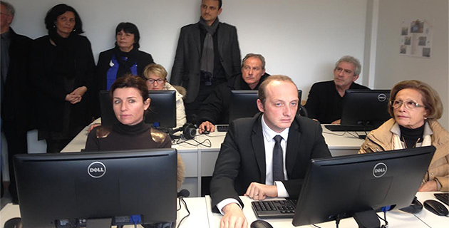 Laurent Marcangeli a inauguré le laboratoire municipal de langue corse : "Je vais rattraper le temps perdu…"