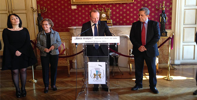 L’Ambassadeur de Cuba à Ajaccio : Attachement à la ville, à Napoléon et à la culture