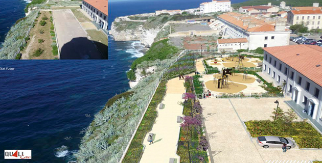 Le quartier pisan (en haut à gauche) : il est revu et corrigé depuis quelques jours