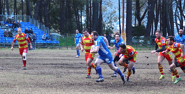La puissance et la détermination de Sébastien Caselli n'ont pas suffi à Bastia XV