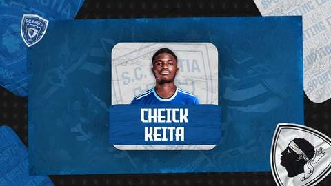 Le jeune défenseur Cheik Keita, international français U20, vient renforcer le SCB à quelques heures de la clôture du mercato.