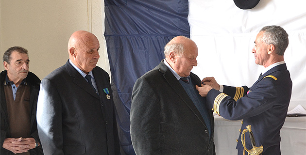 Bastia : La croix de chevalier de l'ordre du Mérite Maritime à Joseph Torre
