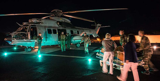 Base de Ventiseri-Solenzara : Nuit blanche pour l'EH 01.044