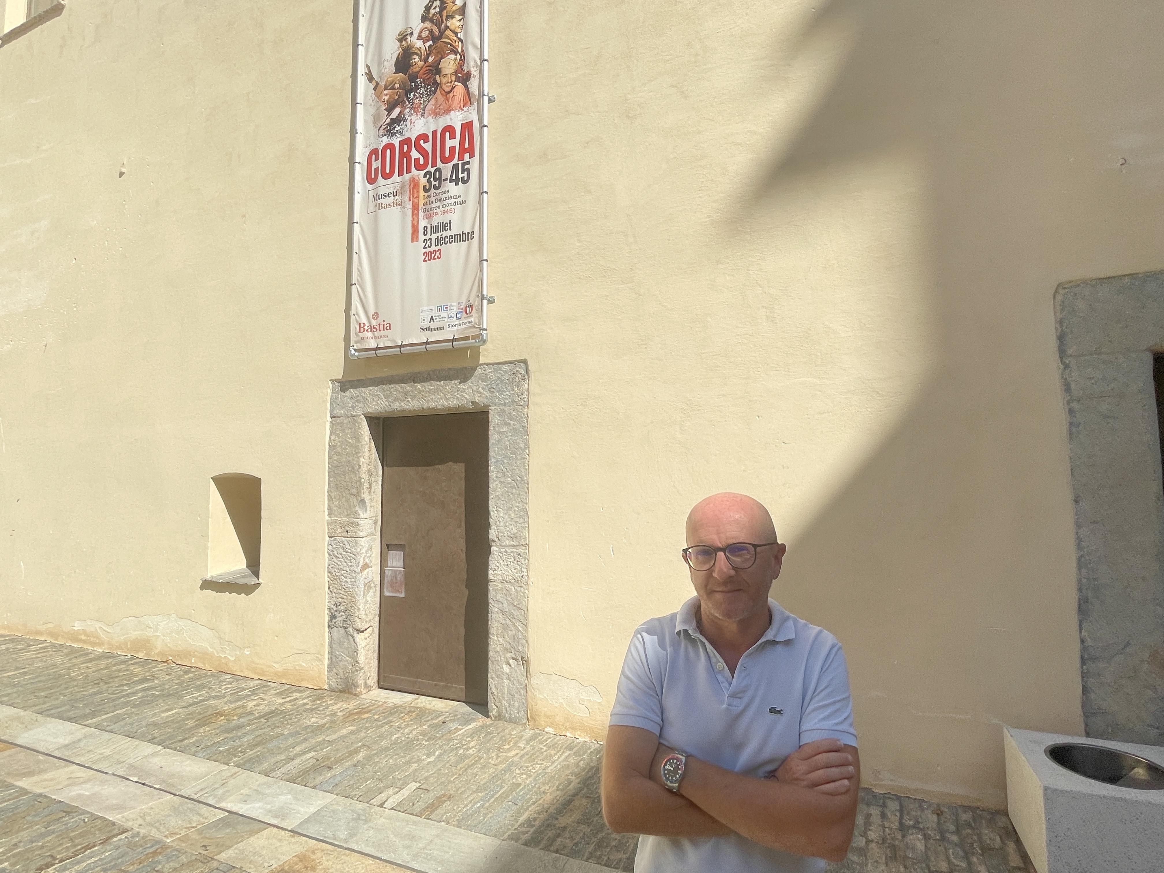 Sylvain Gregori, le directeur du musée de Bastia.
