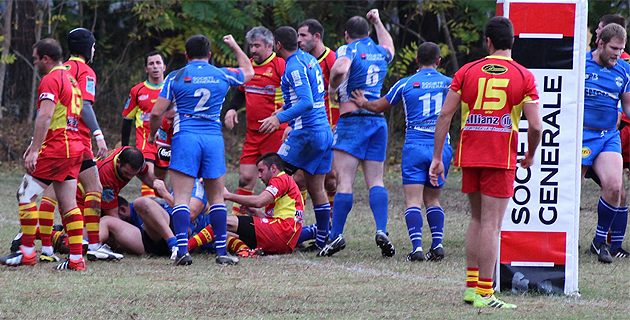 Cinq essais à Saint-Saturnin