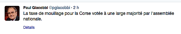 La taxe de mouillage pour la Corse votée à l'Assemblée nationale !