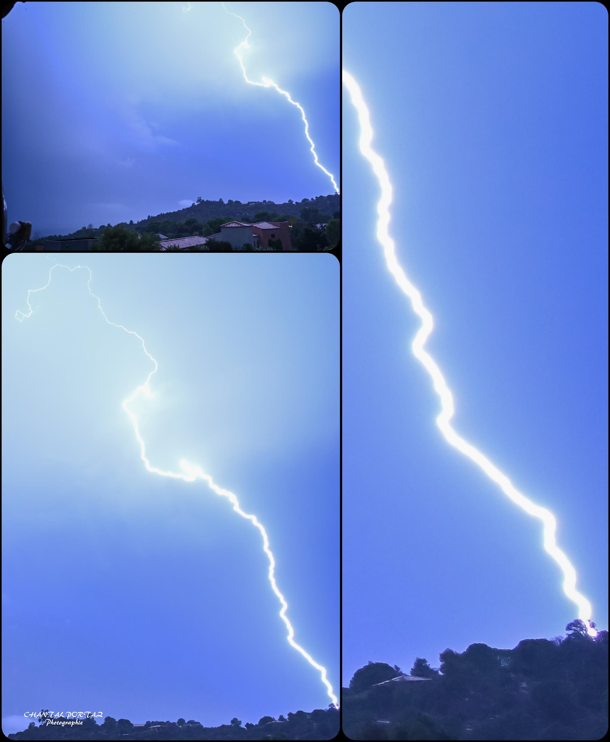 Violent orage sur Portivechju (Chantal Portaz Biancarelli (Chantal Portaz Photographie)