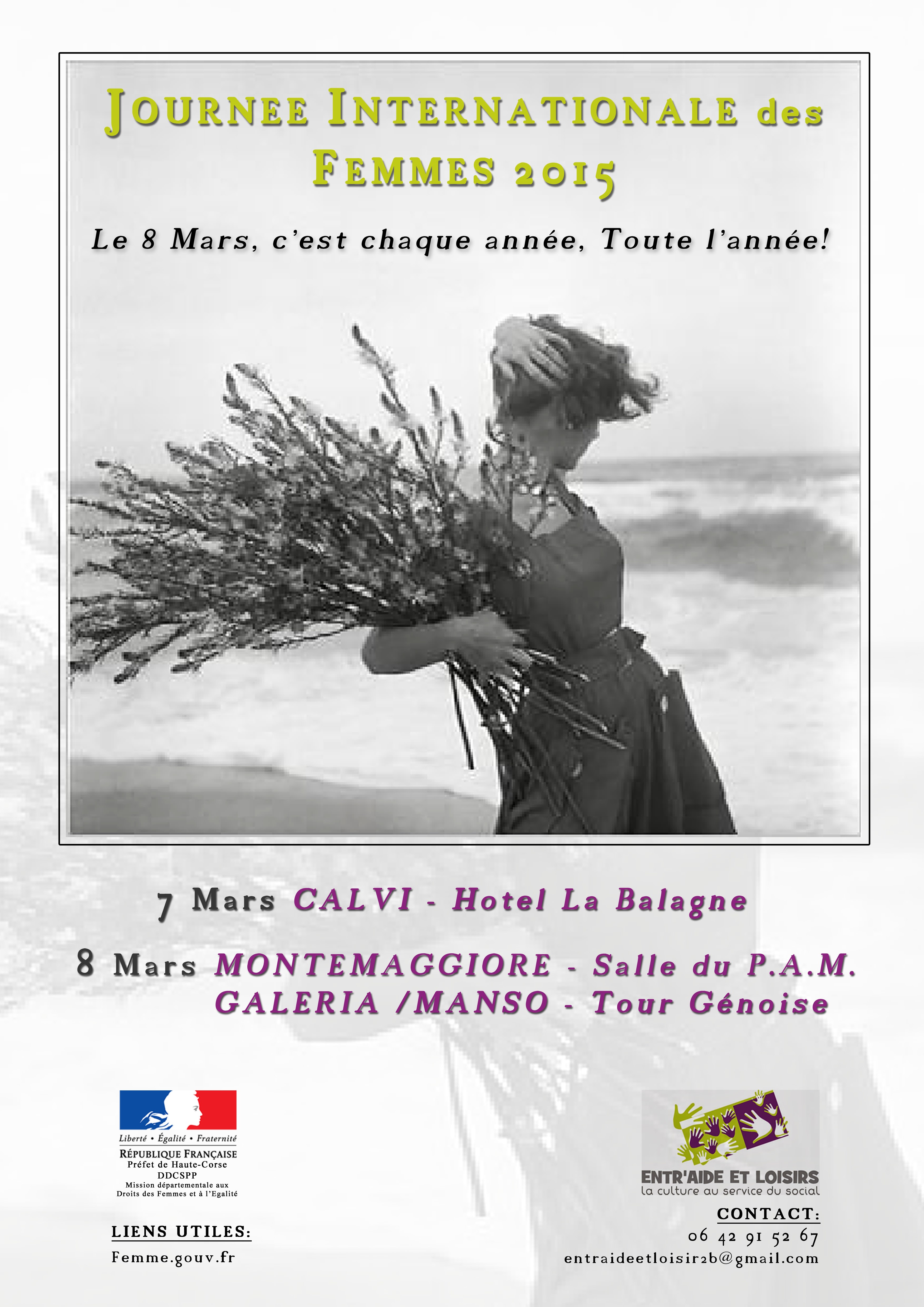 La journée internationale de la femme : La Corse aussi
