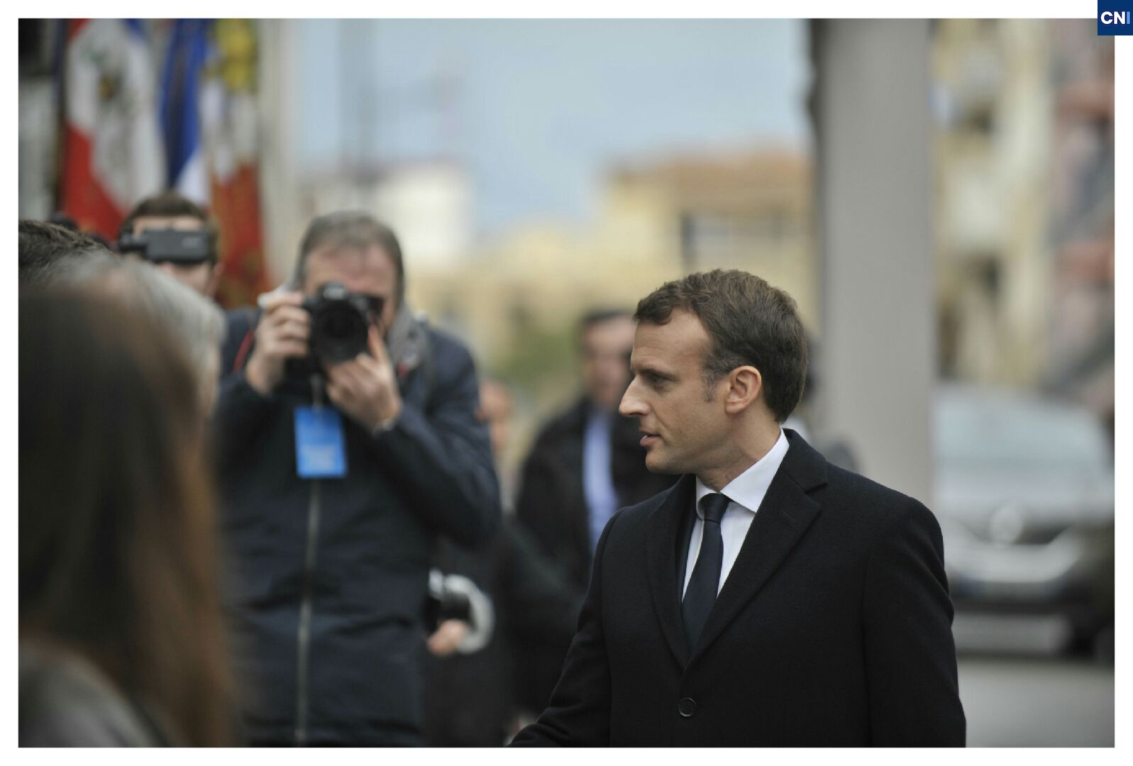 Emmanuel Macron à Bastia en 2018