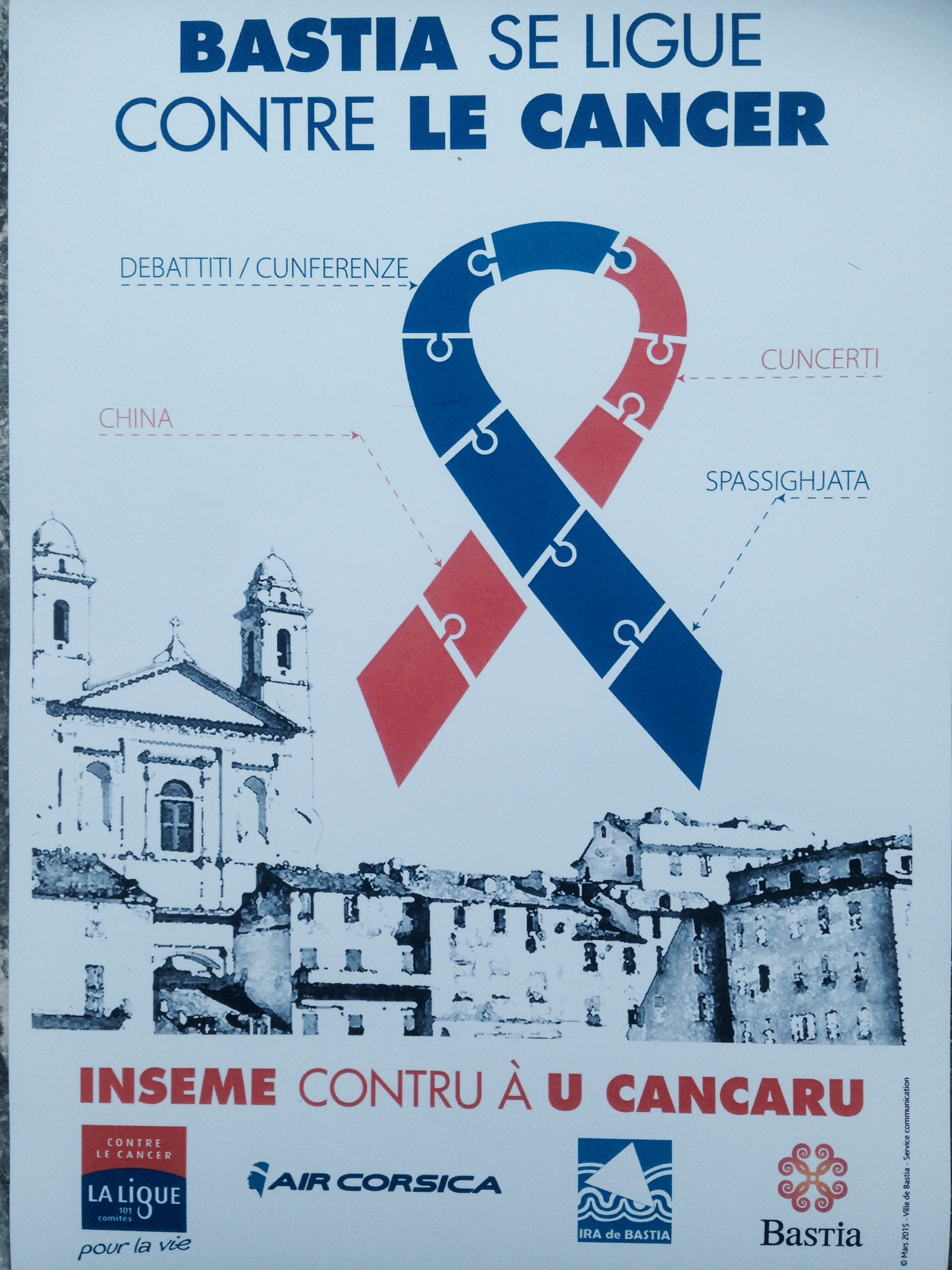 Bastia : La ville "se ligue contre le cancer"