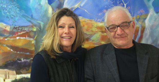 Ange Rovere et Danielle Belgodère, candidats PCF-PRG pour les élections départementales des 22 et 29 mars.