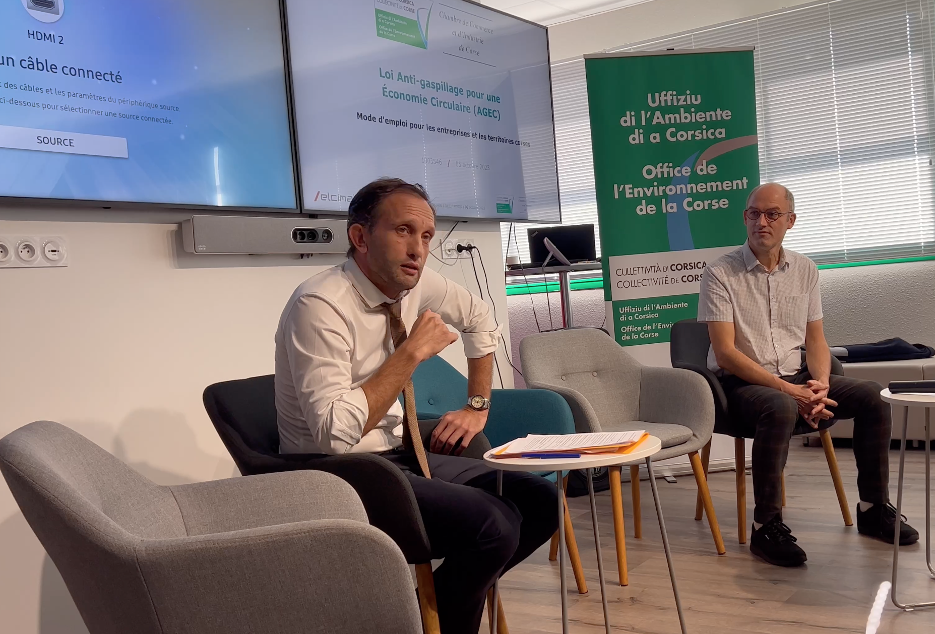 Joseph Magnavacca et Olivier Perrin du cabinet ElcimaÏ