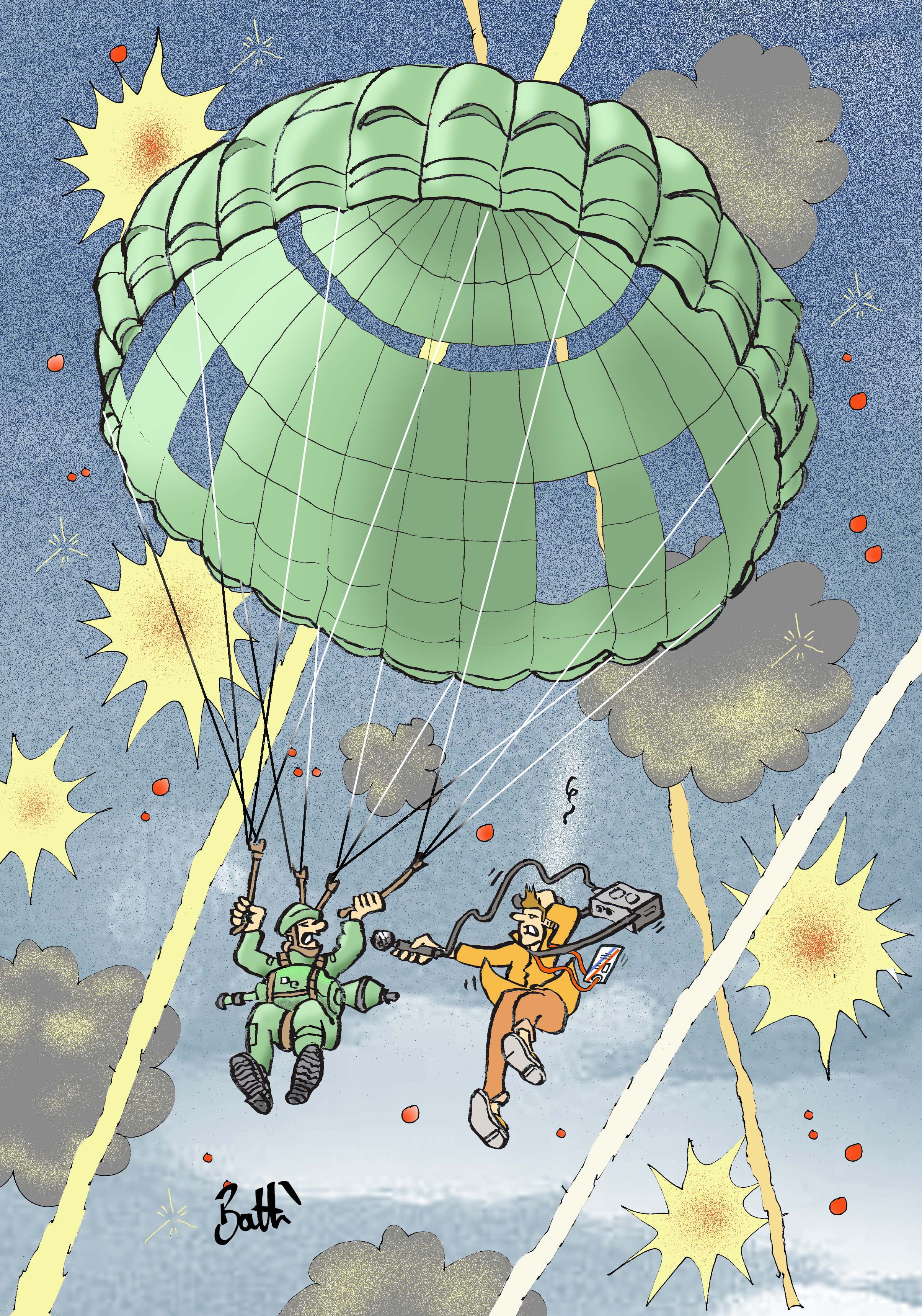 Le dessin qui a valu au dessinateur corse le premier prix.