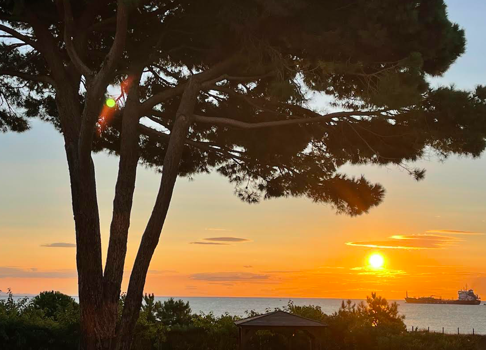 Un lever de soleil à Lucciana.. Photo Grazi Jean-François