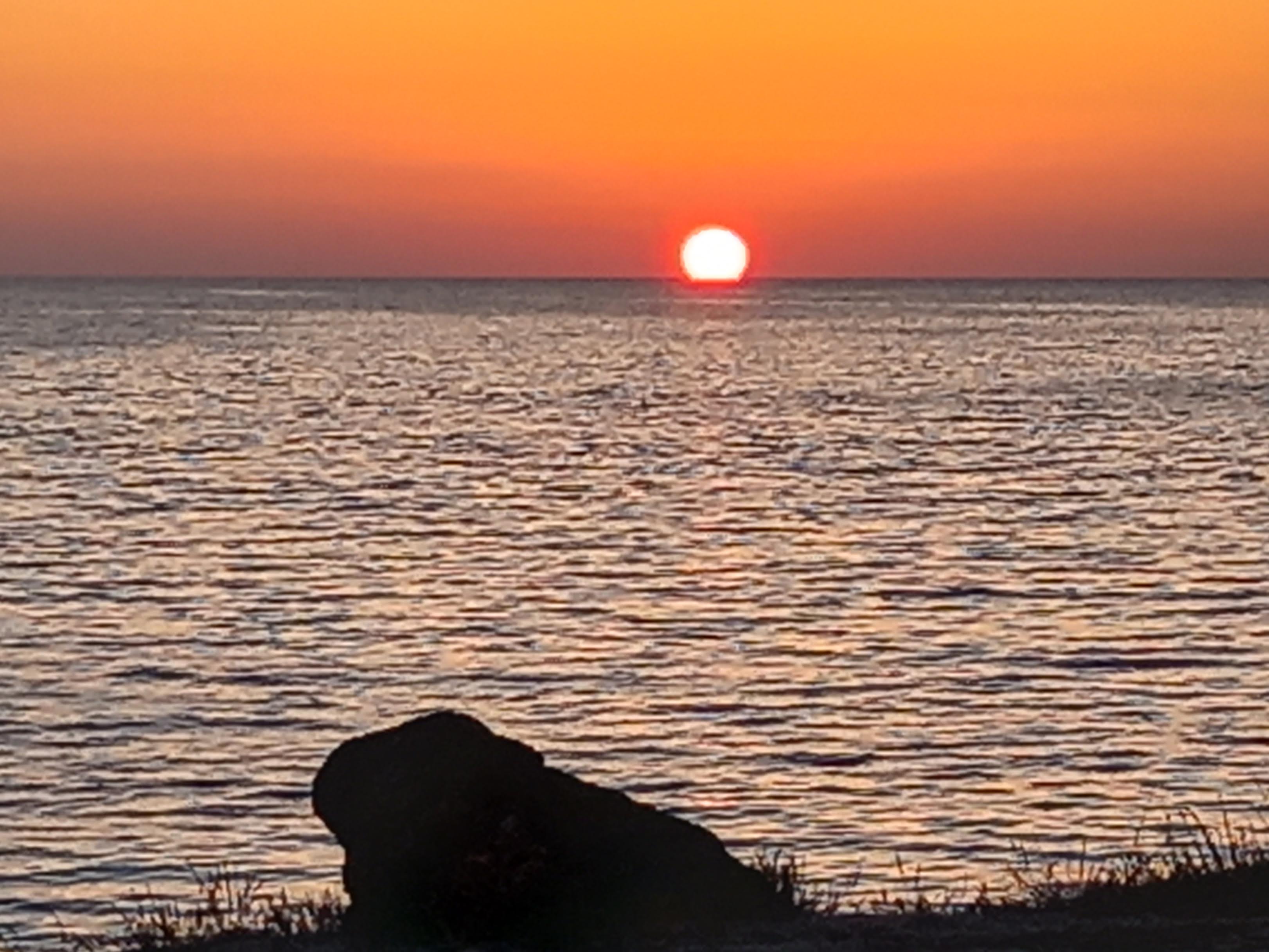 Coucher de soleil au Ruppione  (Richard Zbinden-Porrentruy)