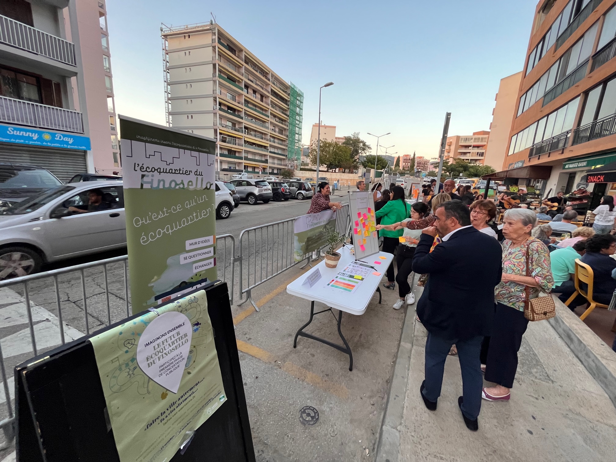 Une grande concertation publique a débuté dans la perspective du futur éco quartier du Finosello.