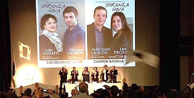 Porto-Vecchio : : Meeting de clôture  « Spiranza Nova »