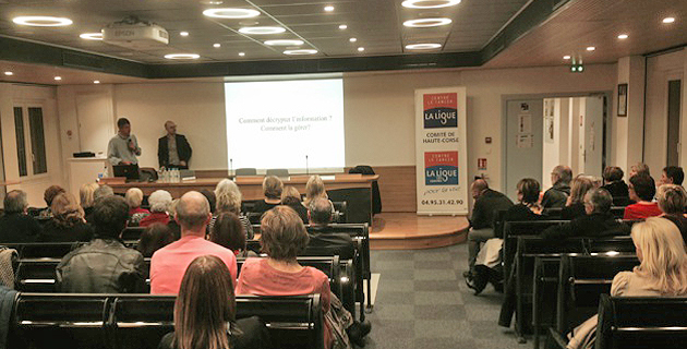 Dominique Barbolosi et Fabrice Barlesi à l'IRA